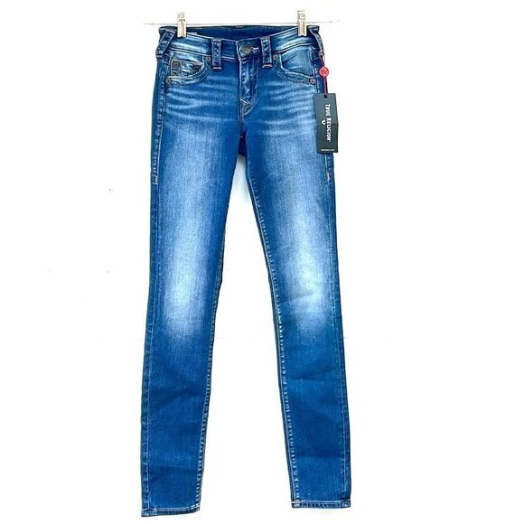 True Religion Jennie Curvy Skinny Jeans 24 New NWT - Picture 11 of 12